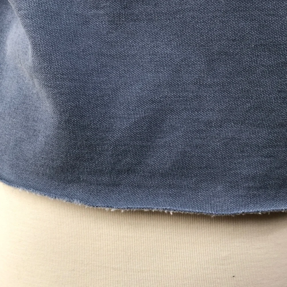Vintage Felt Patch USA Sports Cropped  Sweatshirt Women's Small Patriotic - Picture 8 of 8